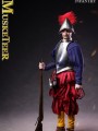 Coomodel - SE139 - 1/6 Scale Figure - Series of Empires Spanish Conquistadors Nickel Silver Edition - Musketeer Infantry 