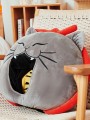 Offart - Horiren licensed - Realm of Hundred Cats - Money Biting Cat Plush Pillow