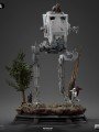 Iron Studios - 1/10 Scale Statue - AT-ST and Chewbacca (Star Wars) 