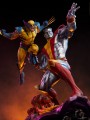 Sideshow - 1/4 Scale Statue - Colossus and Wolverine PF (Fastball Special) 