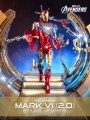 Hot Toys MMS688D53 - 1/6 Scale Figure - Iron Man Mark VI ( 2.0 Version ) With Suit Up Gantry