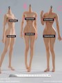 Verycool - VCD01ABC - 1/6 Scale - Female Silicone Body ( Medium Size )