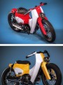 Trickyman - 1/6 Scale - Super Cub Motorcycle